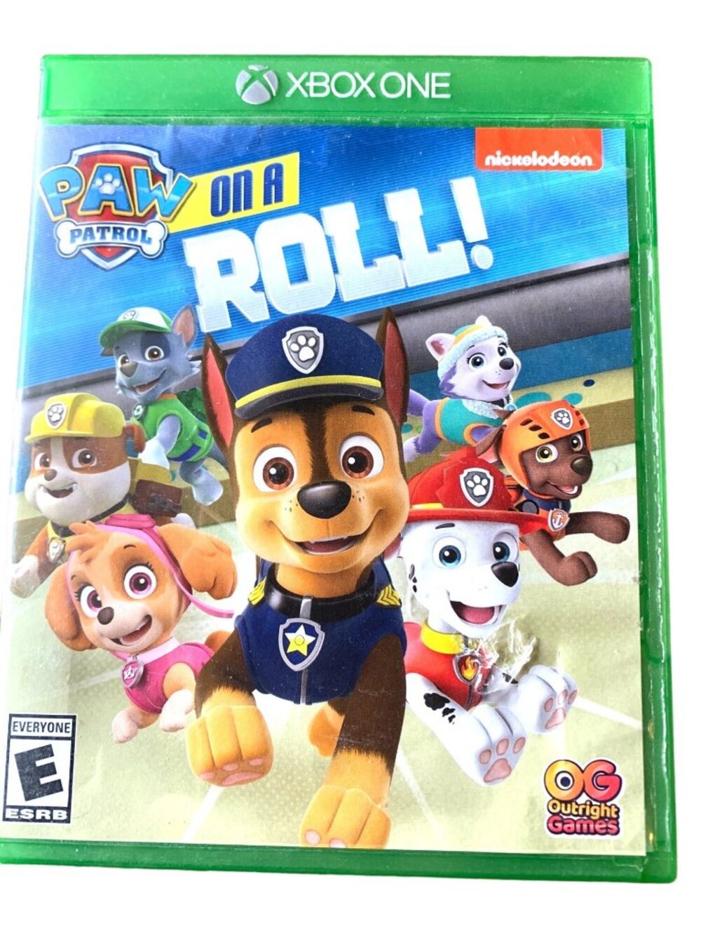 Paw Patrol on A Roll Nickelodeon XBox One Game w/Case E-Rated Adventure Fun